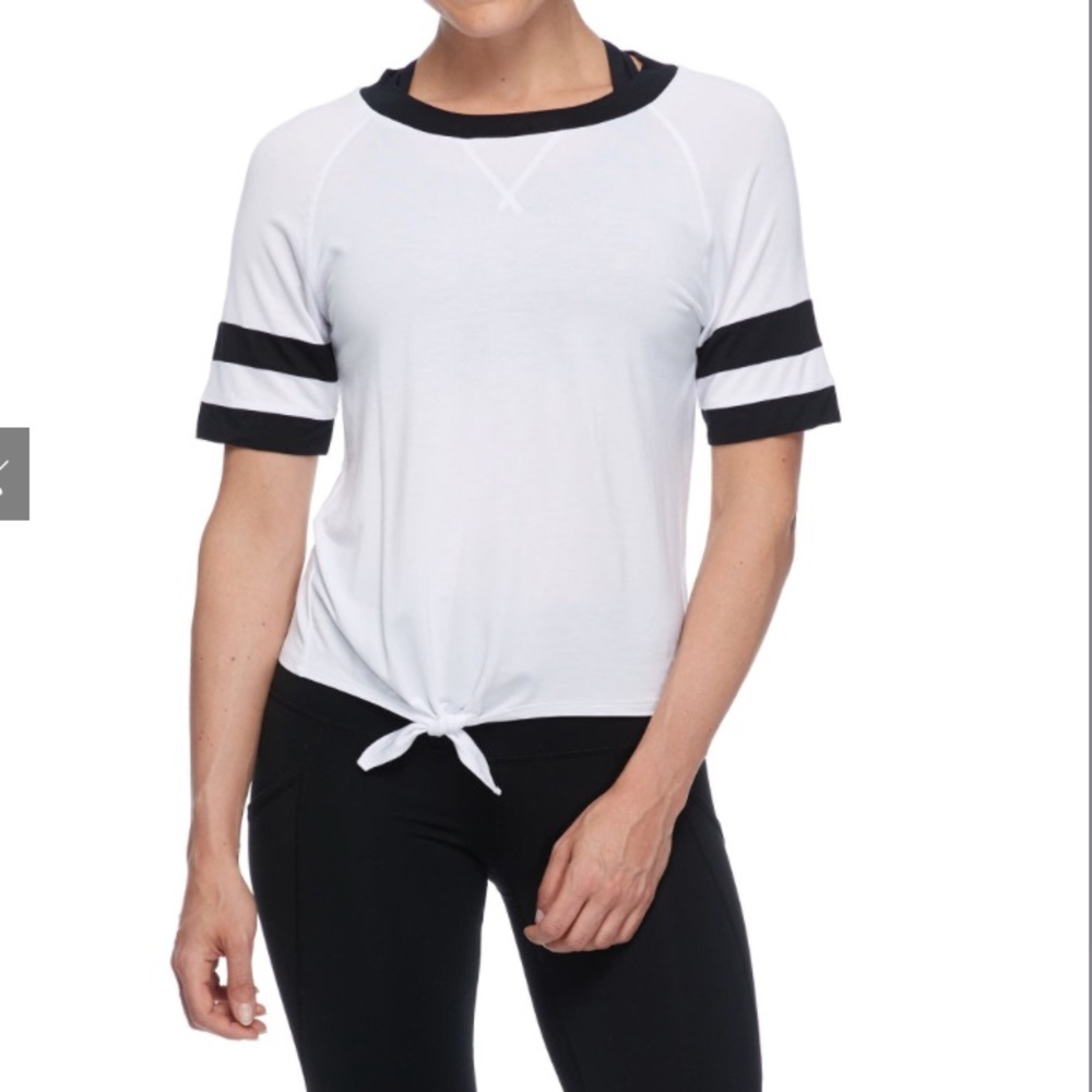 Body Glove Active Tie Front Tee